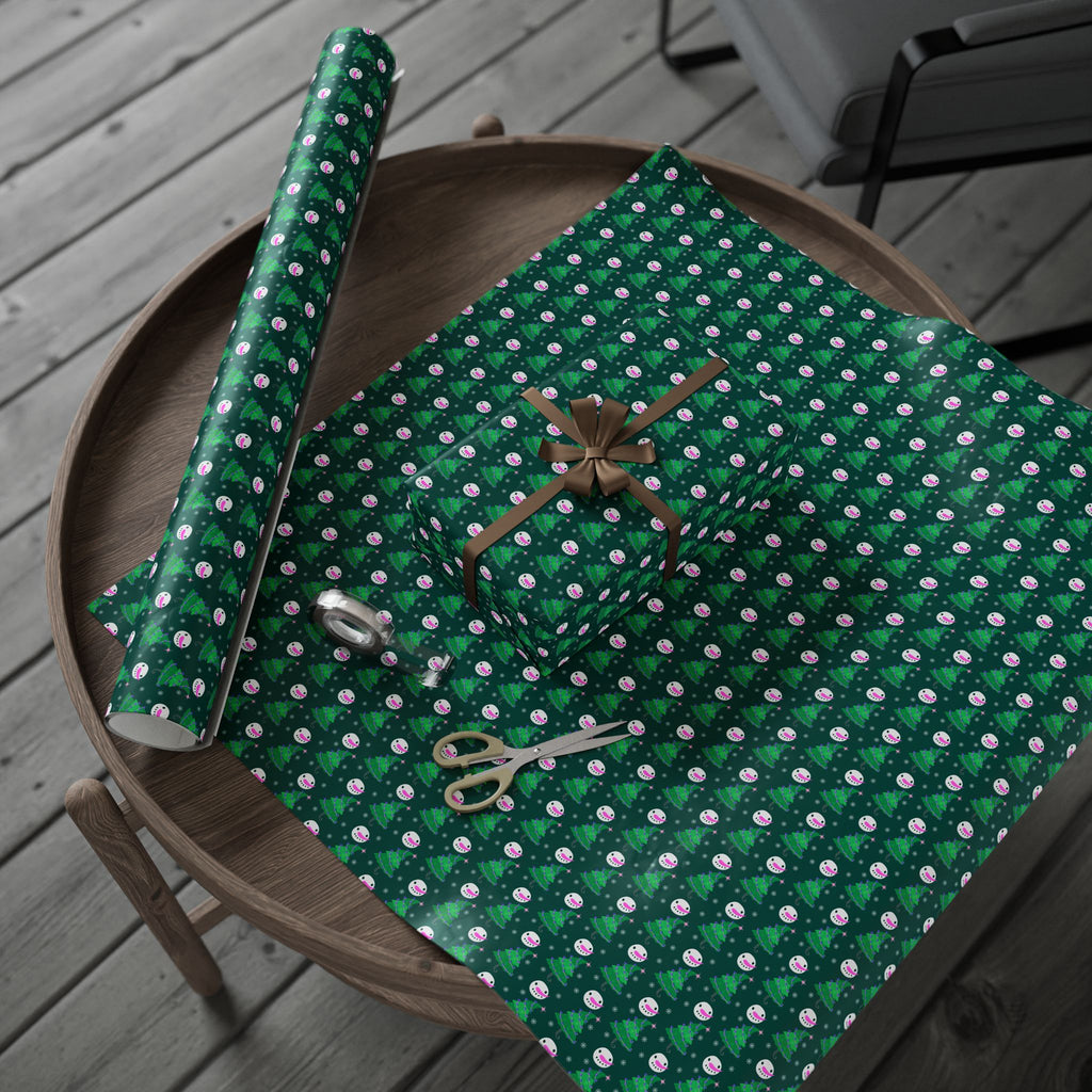 Christmas Carrot Nosed Snowman Wrapping Paper | Holiday Gift Wrapping Paper Roll