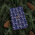Day of the Dead Pinching Skulls Wrapping Paper | Holiday Gift Wrapping Paper Roll