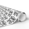 Bridal Shower Wrapping Paper Design 001 - Holiday Gift Wrapping Paper Roll