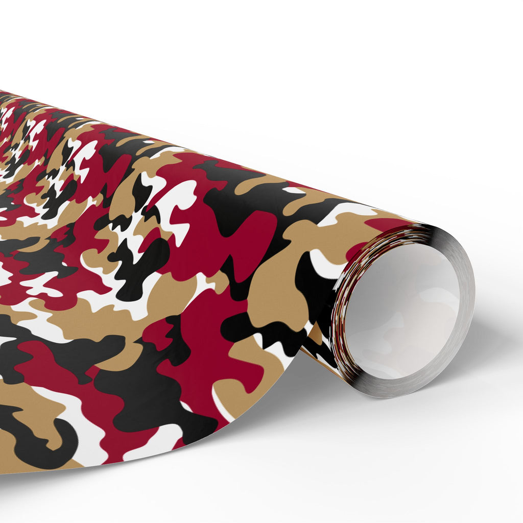 Boston College Eagles Inspired Camoflauge Wrapping Paper - Holiday Gift Wrapping Paper Roll