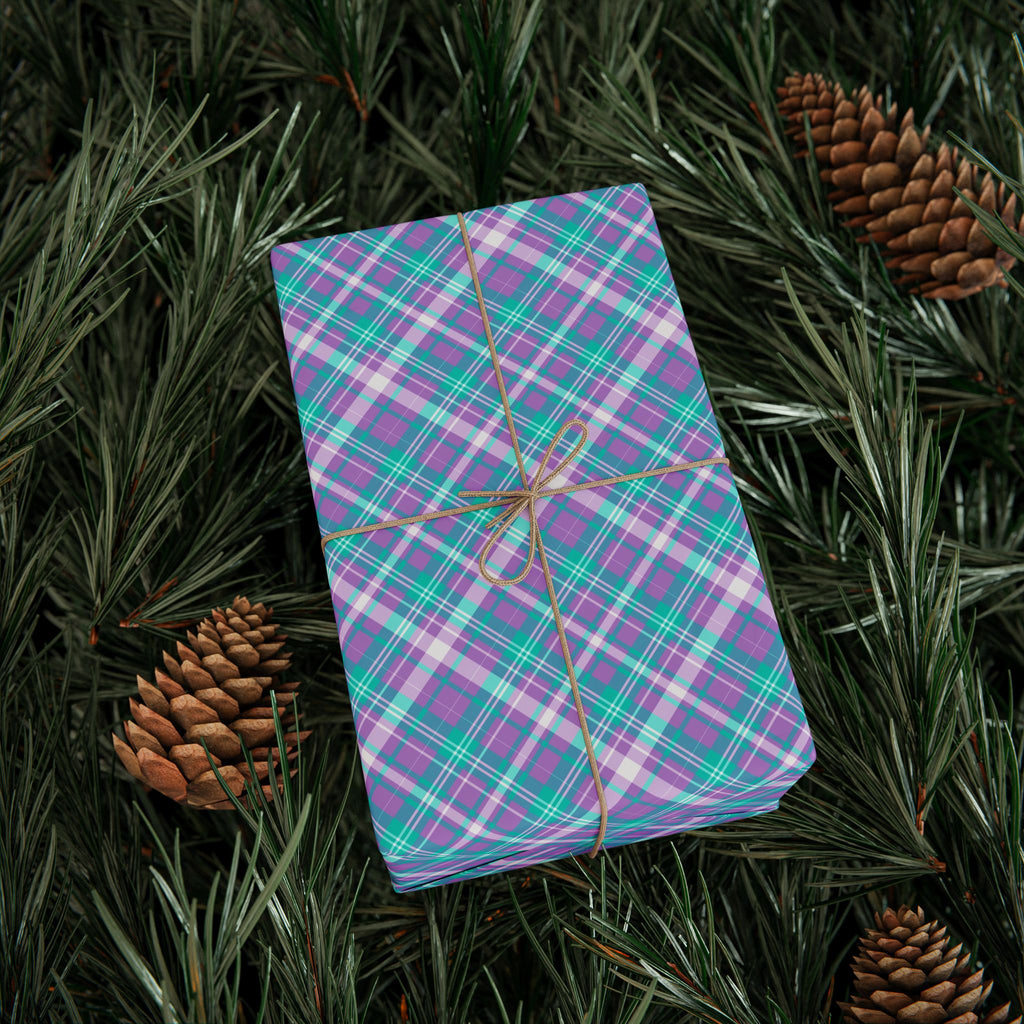 Tartan Plaid Design 007 Wrapping Paper - Holiday Gift Wrapping Paper Roll