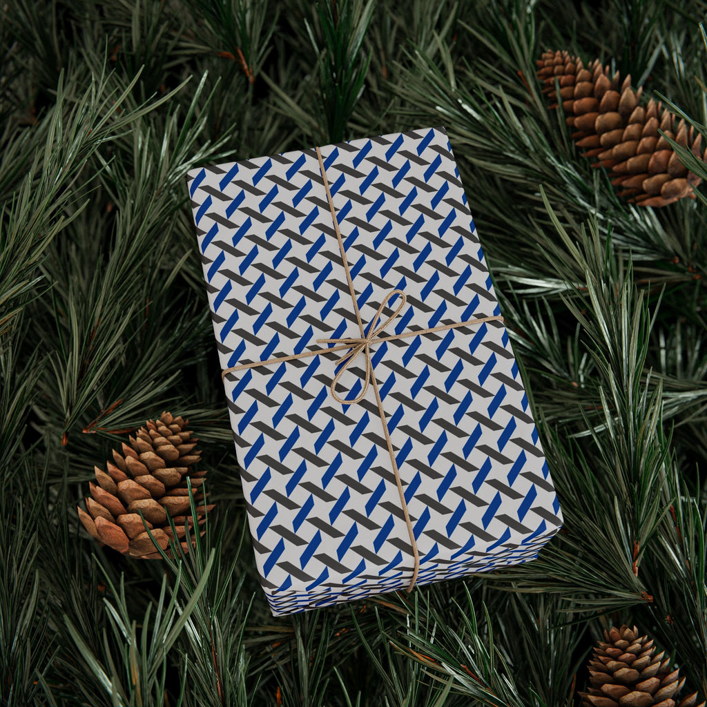 Geometric Design 004 Wrapping Paper - Holiday Gift Wrapping Paper Roll