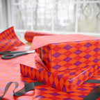 Argyle Design 031 Wrapping Paper - Holiday Gift Wrapping Paper Roll