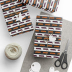 Thank You Conversation Bubbles Wrapping Paper Design | Holiday Gift Wrapping Paper Roll