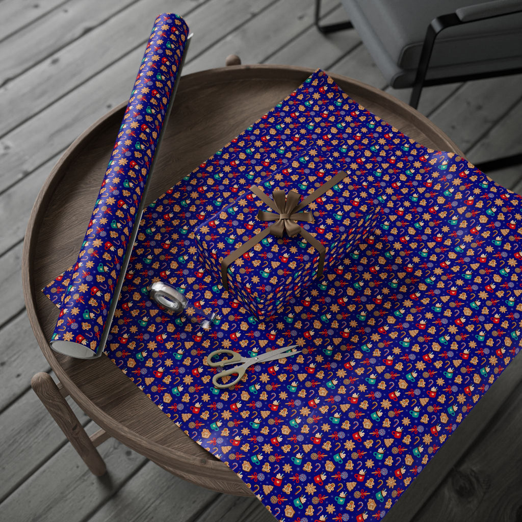 Christmas Candy Wrapping Paper | Holiday Gift Wrapping Paper Roll