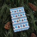 Christmas Ugly Blue Trees Wrapping Paper | Holiday Gift Wrapping Paper Roll