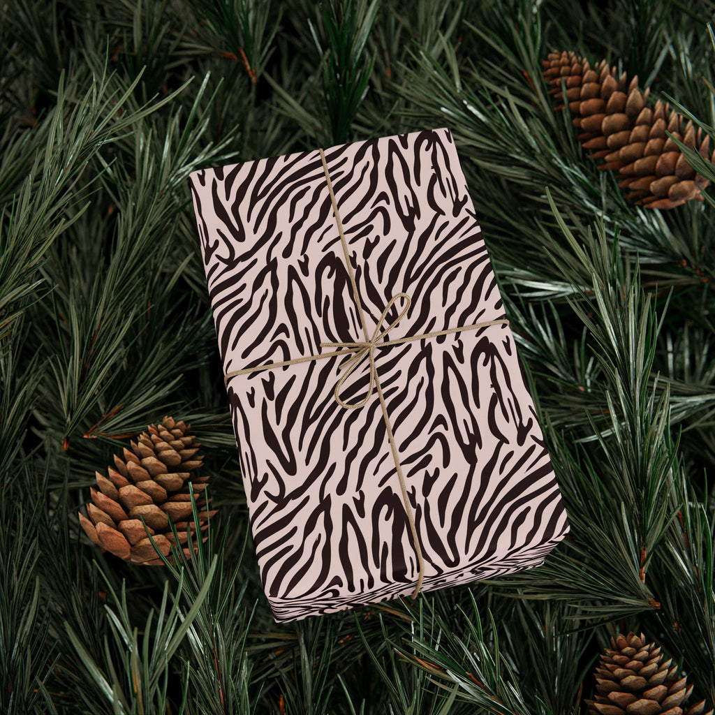 Animal Print Design 025 Zebra Skin Wrapping Paper - Holiday Gift Wrapping Paper Roll