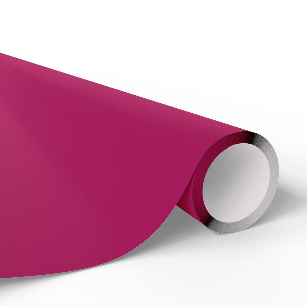 Solid Raspberry Wrapping Paper - Holiday Gift Wrapping Paper Roll