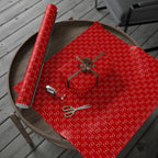 New Year's Happy New Year on Red Wrapping Paper - Holiday Gift Wrapping Paper Roll
