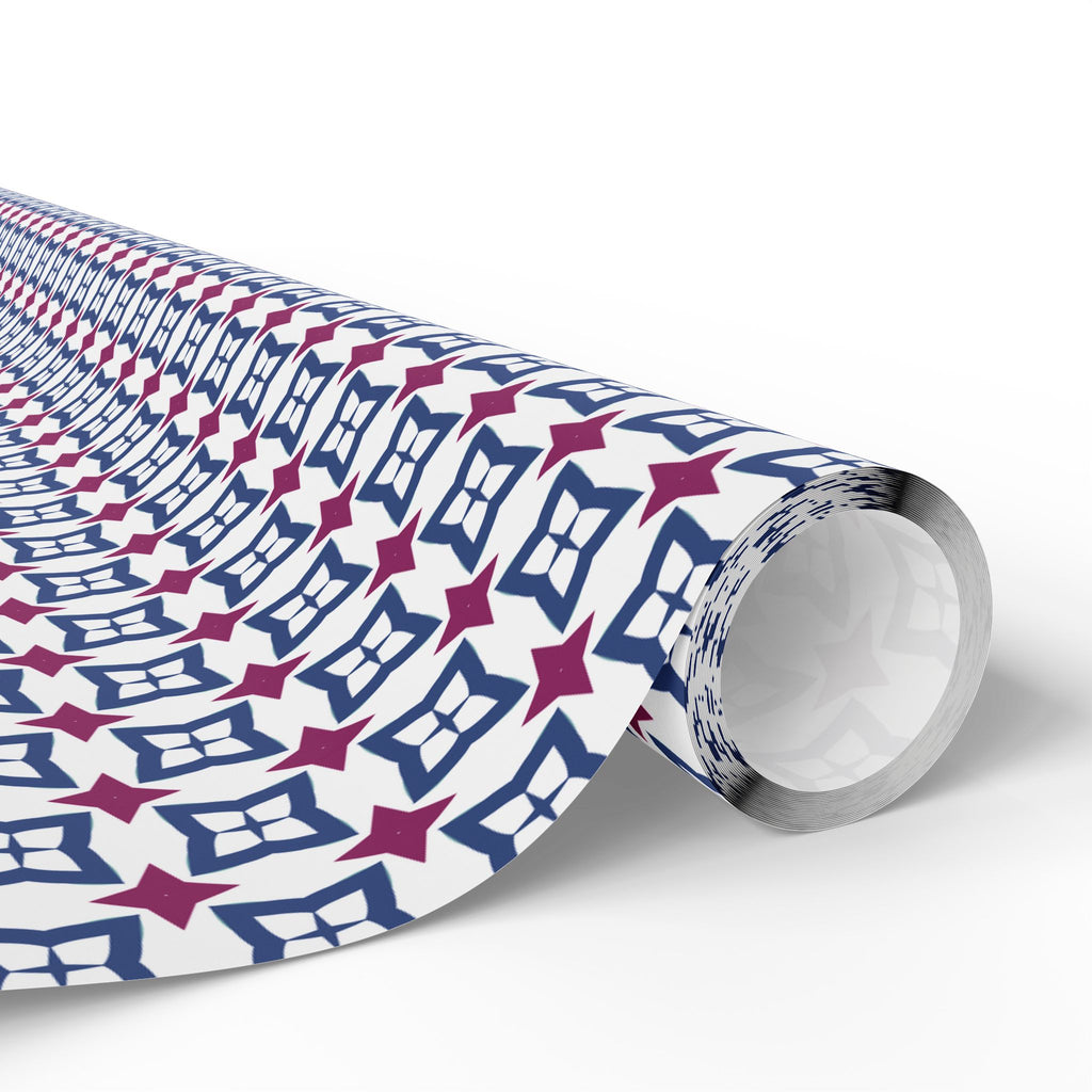 Geometric Design 013 Wrapping Paper - Holiday Gift Wrapping Paper Roll