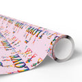 Gay Pride Love Parade Wrapping Paper Design | Holiday Gift Wrapping Paper Roll