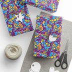 Floral Design 004 Wrapping Paper - Holiday Gift Wrapping Paper Roll