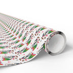 Day of the Dead Skeleton Selfie Wrapping Paper | Holiday Gift Wrapping Paper Roll