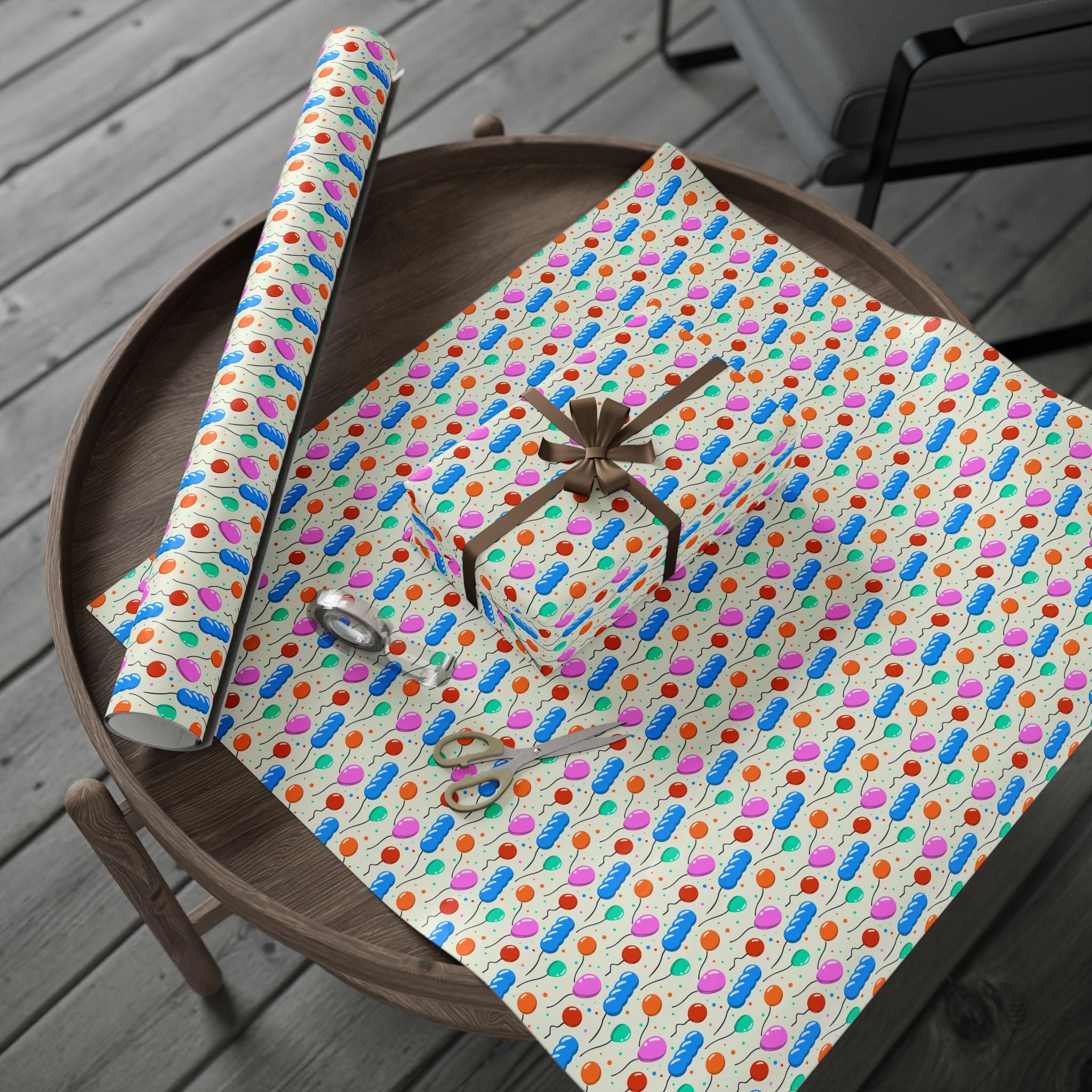Birthday Wrapping Paper Design 012 - Holiday Gift Wrapping Paper Roll