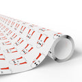 Halloween Ghost Dracula Wrapping Paper | Holiday Gift Wrapping Paper Roll
