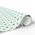 Christmas Stellar Crystals Wrapping Paper | Holiday Gift Wrapping Paper Roll