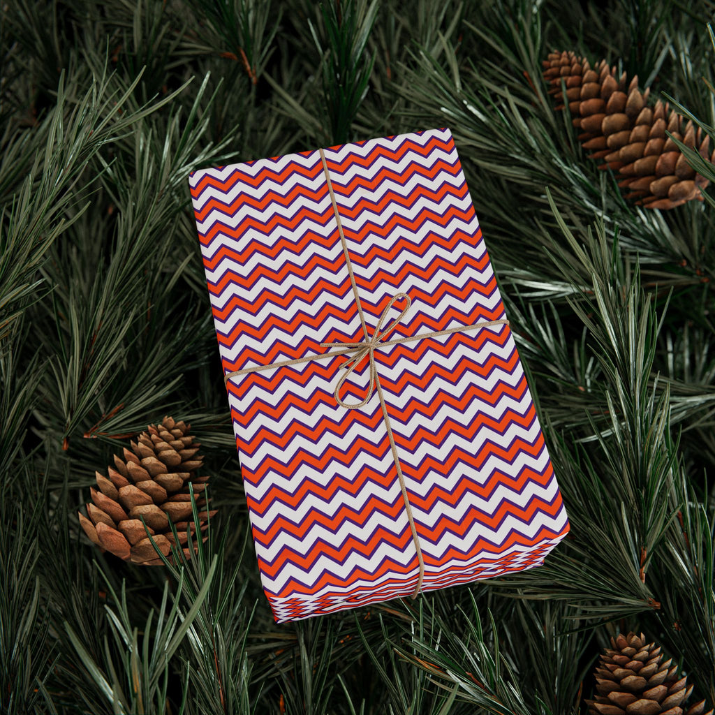 Halloween Chevron 1.0 Wrapping Paper | Holiday Gift Wrapping Paper Roll
