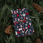 Christmas Bells & Bows Wrapping Paper | Holiday Gift Wrapping Paper Roll
