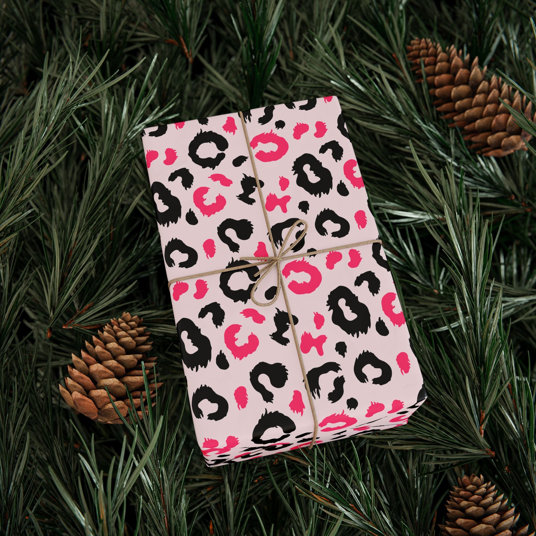 Animal Print Design 020 Leopard Skin Wrapping Paper - Holiday Gift Wrapping Paper Roll