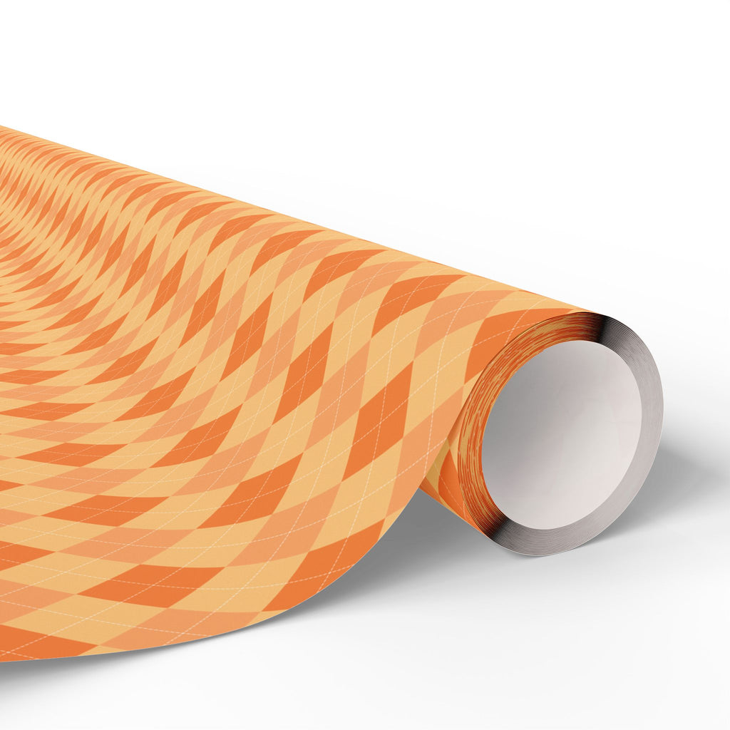 Argyle Design 038 Wrapping Paper - Holiday Gift Wrapping Paper Roll