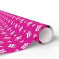 NSFW "F#ck It" Meme on Hot Pink Wrapping Paper - Holiday Gift Wrapping Paper Roll