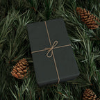 Solid Anthracite Wrapping Paper - Holiday Gift Wrapping Paper Roll