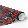 Father's Day Love Dad Starburst Wrapping Paper - Holiday Gift Wrapping Paper Roll