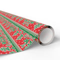 Christmas Ugly Starscape Wrapping Paper | Holiday Gift Wrapping Paper Roll