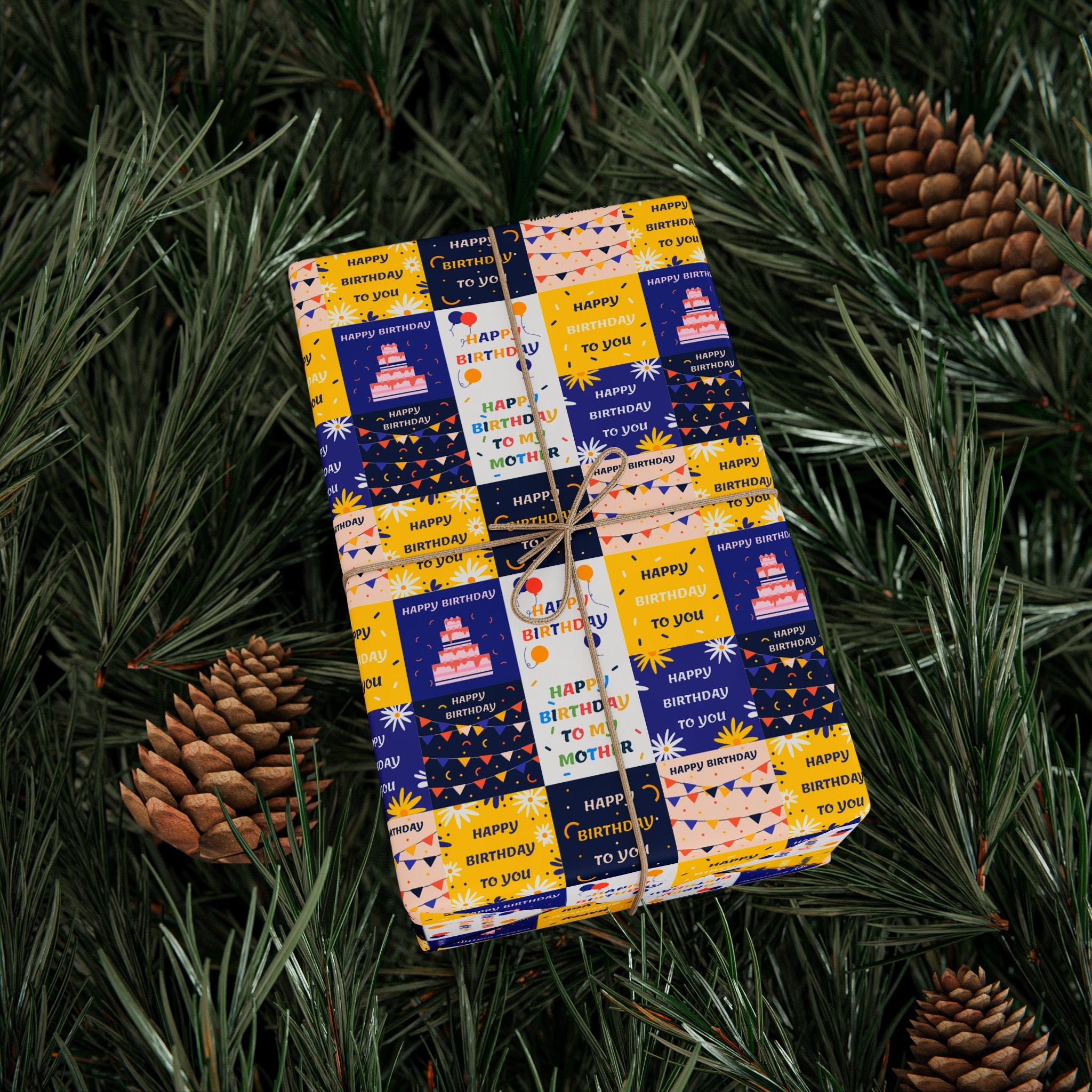 Birthday Wrapping Paper Design 020 - Holiday Gift Wrapping Paper Roll