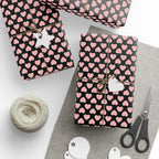 Valentine’s Day Swirled Hearts Wrapping Paper | Holiday Gift Wrapping Paper Roll
