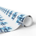 Father's Day Watercolor Script Wrapping Paper - Holiday Gift Wrapping Paper Roll