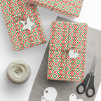 Geometric Design 001 Wrapping Paper - Holiday Gift Wrapping Paper Roll
