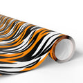 Animal Print Design 028 Tiger Skin Wrapping Paper - Holiday Gift Wrapping Paper Roll