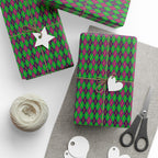 Argyle Design 002 Wrapping Paper - Holiday Gift Wrapping Paper Roll