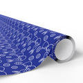Easter Bunnies on Blue Wrapping Paper | Holiday Gift Wrapping Paper Roll