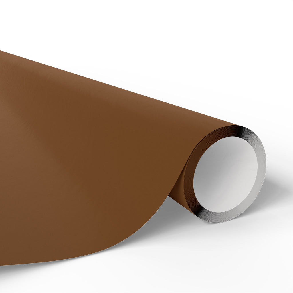 Solid Chocolate Wrapping Paper - Holiday Gift Wrapping Paper Roll