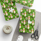 Halloween Night Cake Wrapping Paper | Holiday Gift Wrapping Paper