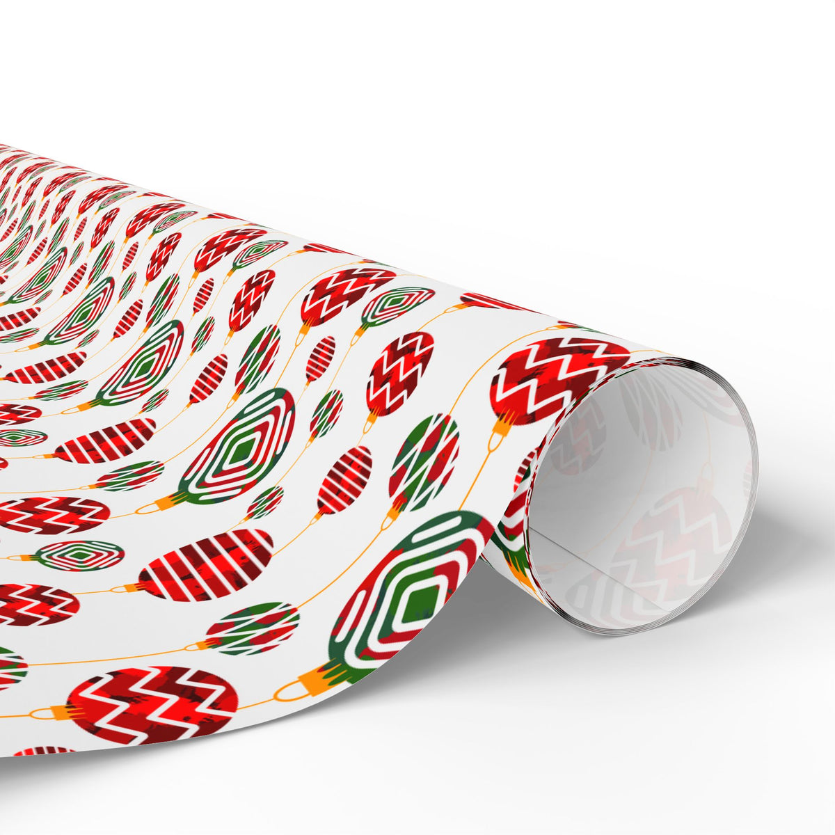Christmas Glassworks Wrapping Paper | Holiday Gift Wrapping Paper Roll