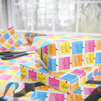 Thank You Colorful Post It Notes  Wrapping Paper Design | Holiday Gift Wrapping Paper Roll