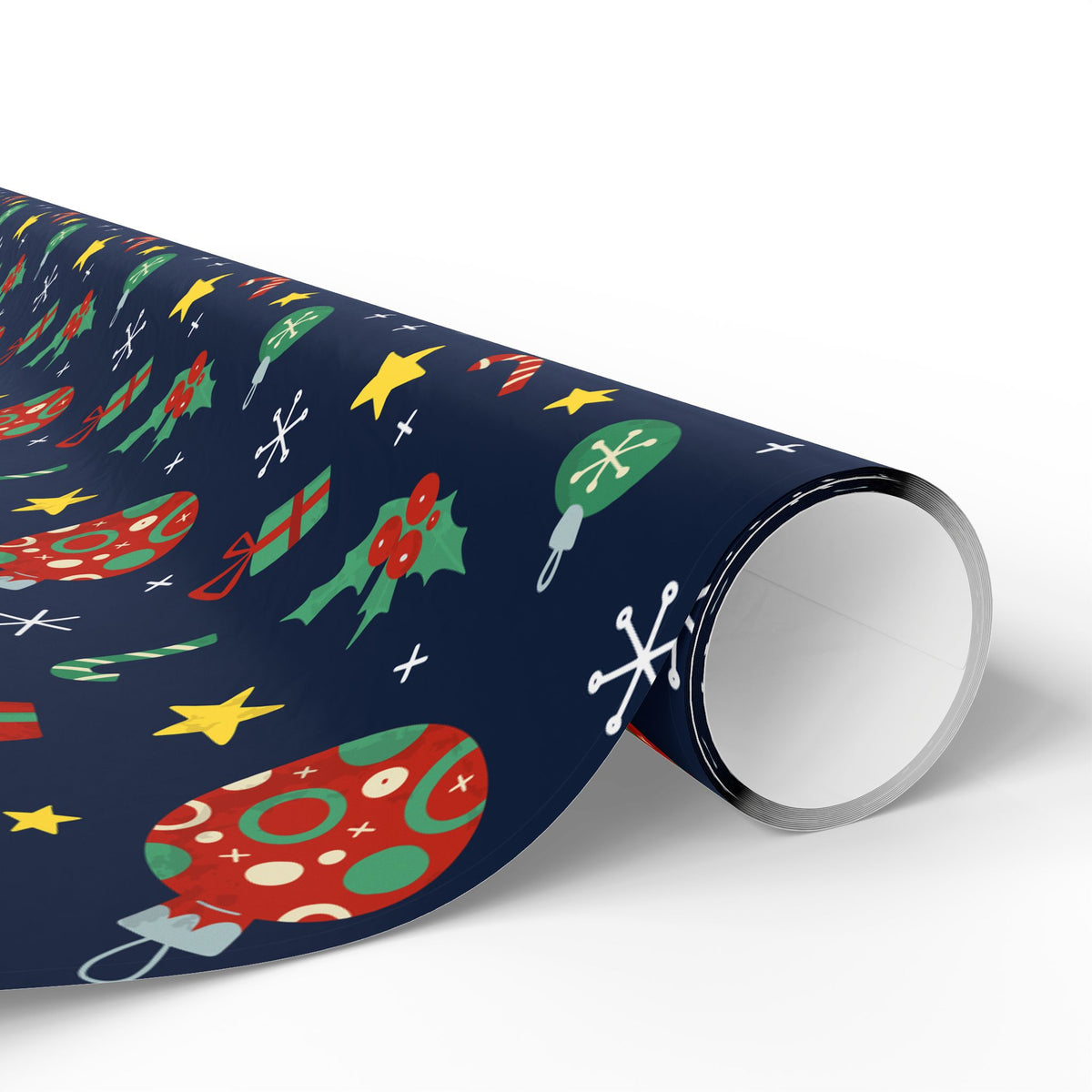Christmas Artistic Holiday Wrapping Paper | Holiday Gift Wrapping Paper