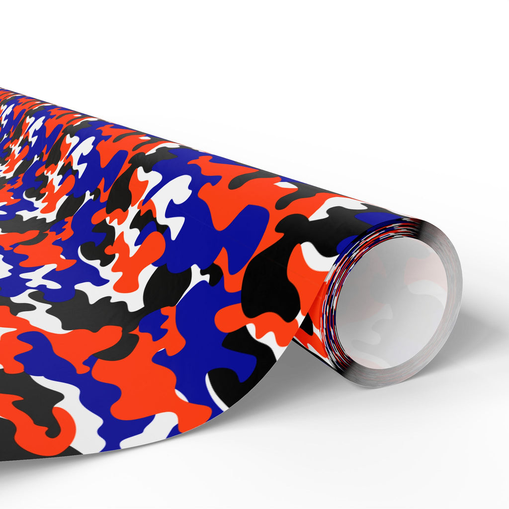 Florida Gators Inspired Camoflauge Wrapping Paper - Holiday Gift Wrapping Paper Roll