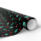 Christmas Boughs of Holly Wrapping Paper | Holiday Gift Wrapping Paper