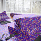 Hanukkah Candle Celebration Wrapping Paper | Holiday Gift Wrapping Paper Roll