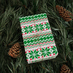 Christmas Ugly Green Snowflakes Wrapping Paper | Holiday Gift Wrapping Paper Roll