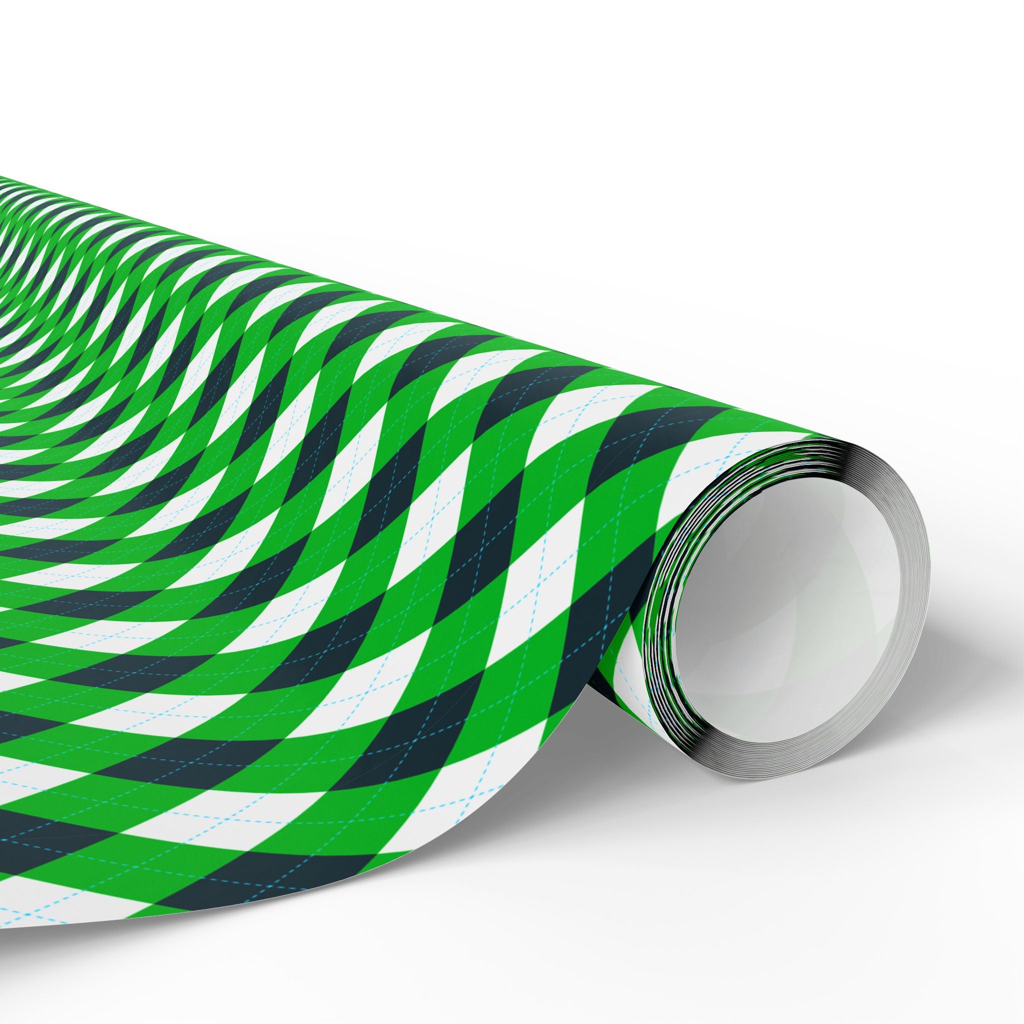 Argyle Design 049 Wrapping Paper - Holiday Gift Wrapping Paper Roll