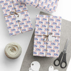 NSFW Assman License Plate Wrapping Paper - Holiday Gift Wrapping Paper Roll