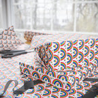 Pride Rainbow Hearts Wrapping Paper Design | Holiday Gift Wrapping Paper Roll