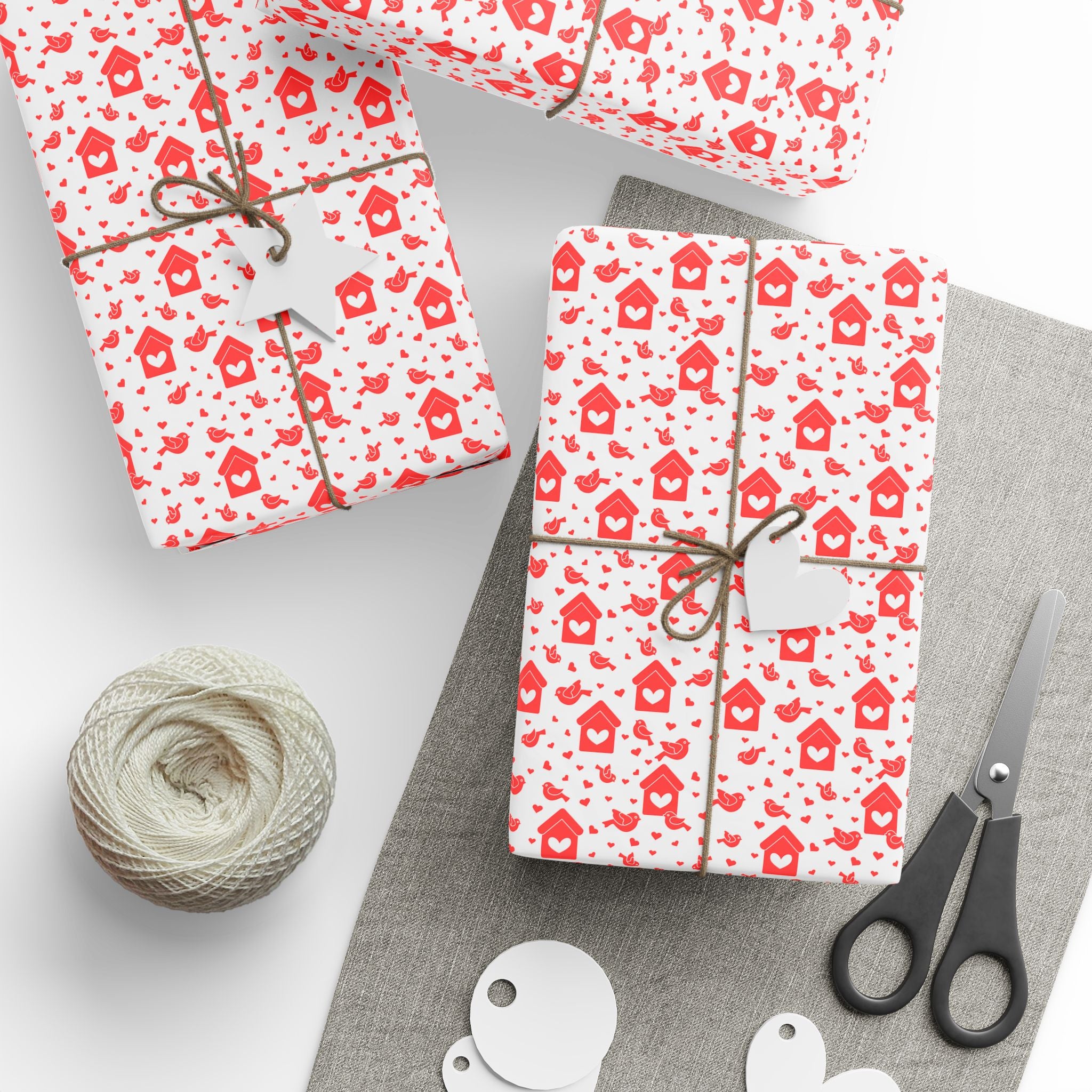 House Warming Wrapping Paper Design 004 - Holiday Gift Wrapping Paper Roll