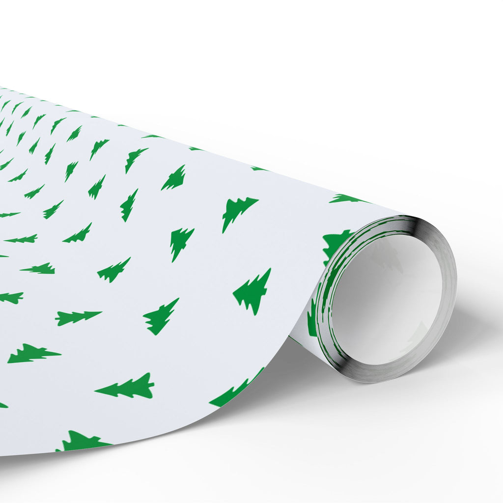 Christmas Tiny Pines Wrapping Paper | Holiday Gift Wrapping Paper Roll