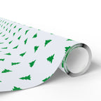 Christmas Tiny Pines Wrapping Paper | Holiday Gift Wrapping Paper Roll